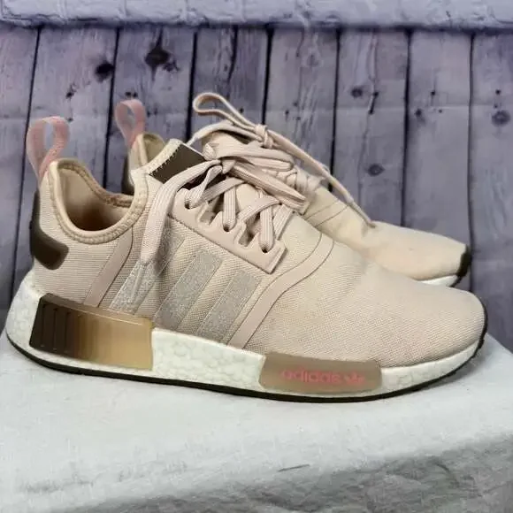 Adidas NMD_R1 Wonder Quartz Earth Strata Shoes Size 9.5 - Picture 1 of 5